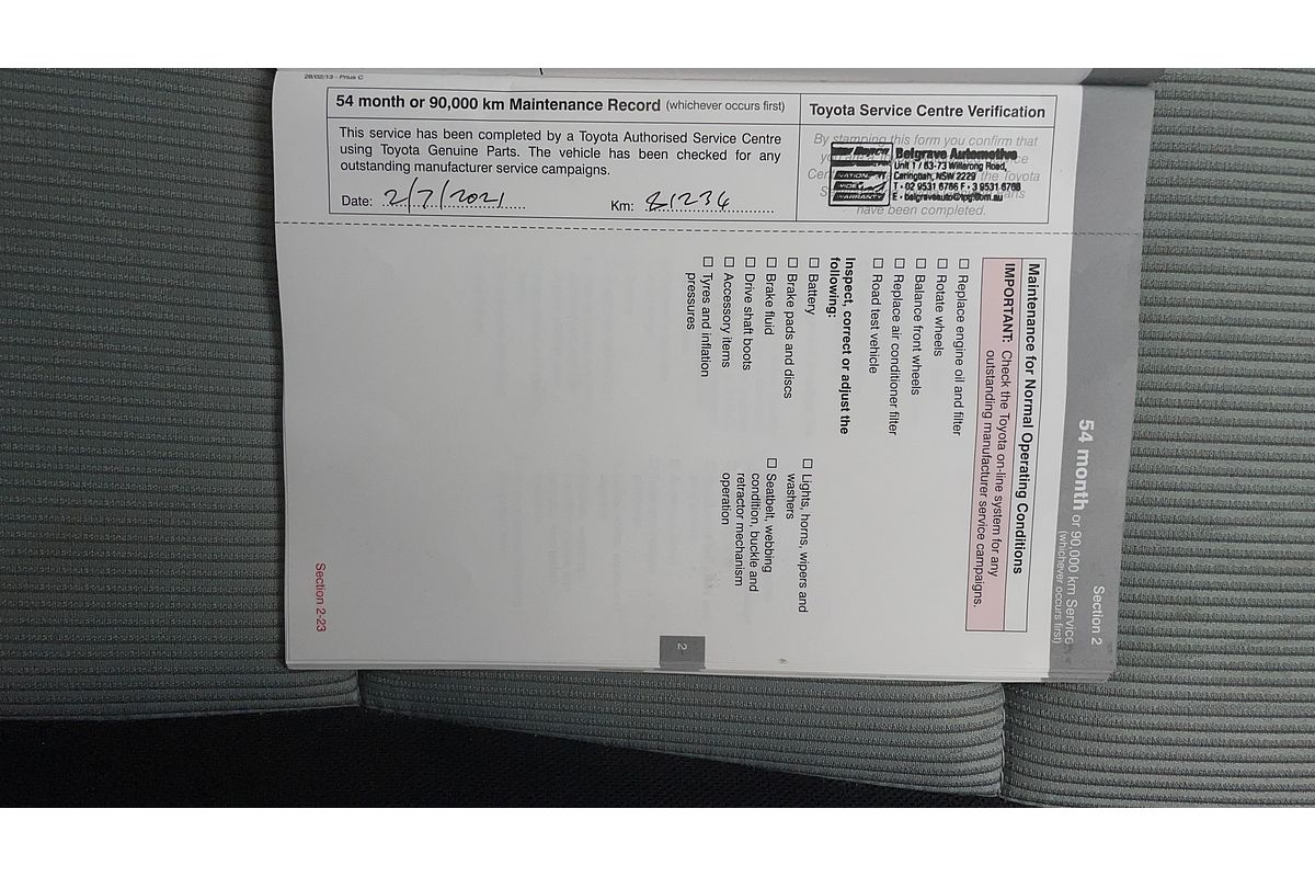 2014 Toyota Prius C NHP10R