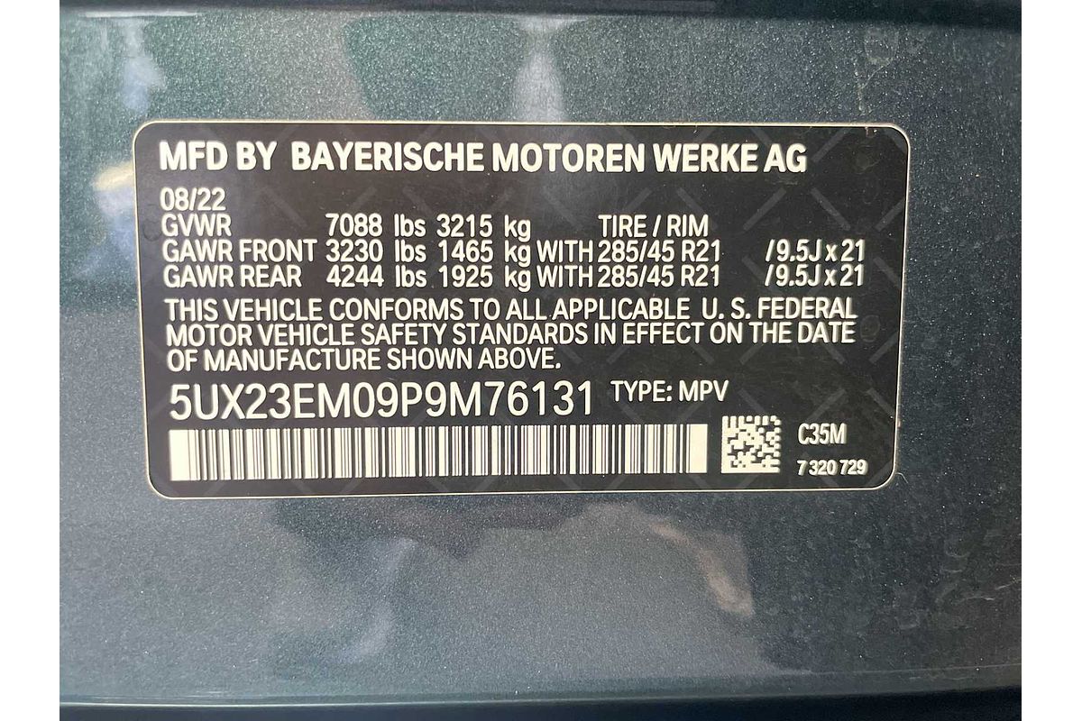 2023 BMW X7 xDrive40i