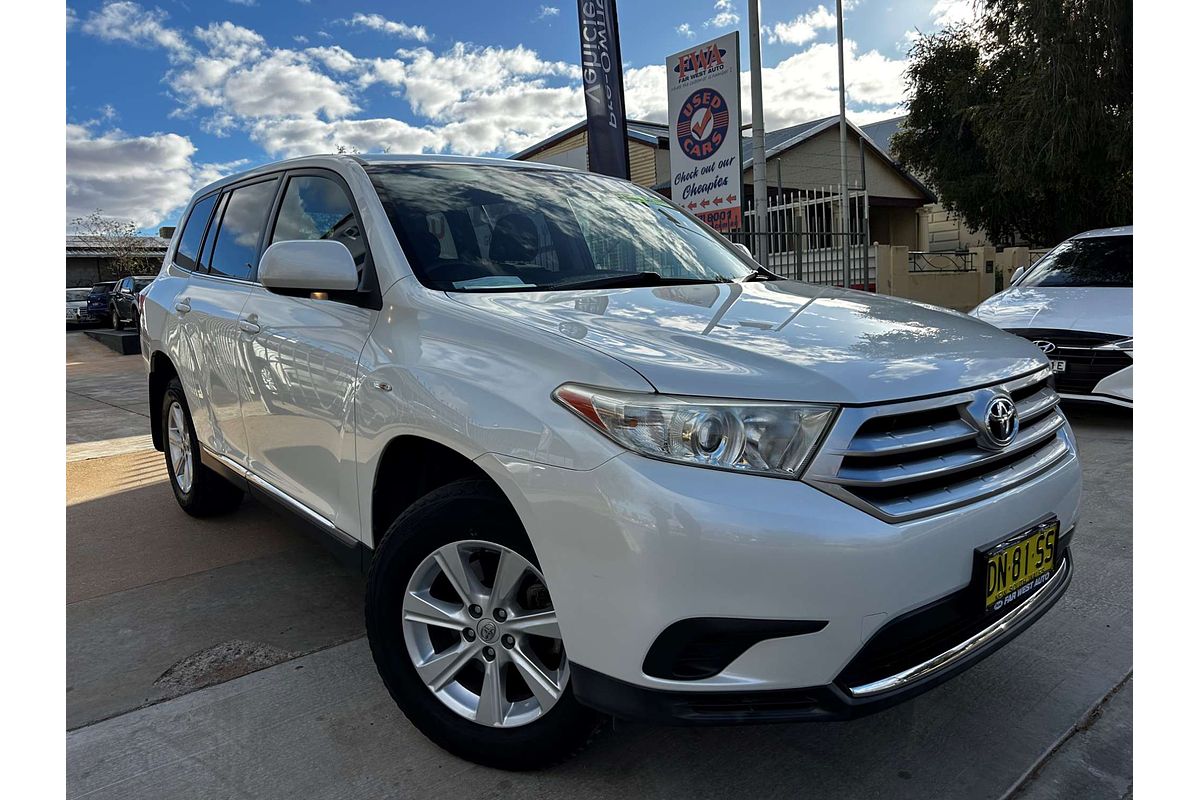2011 Toyota Kluger KX-R GSU40R