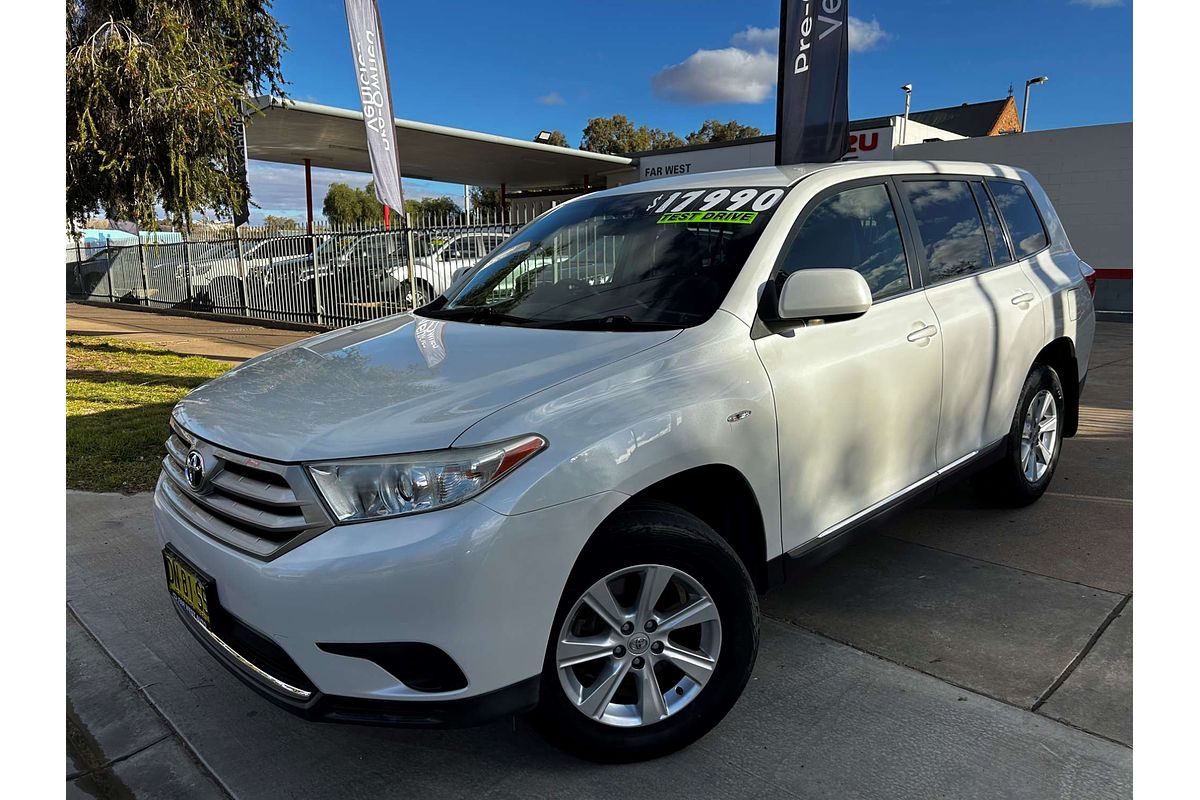 2011 Toyota Kluger KX-R GSU40R
