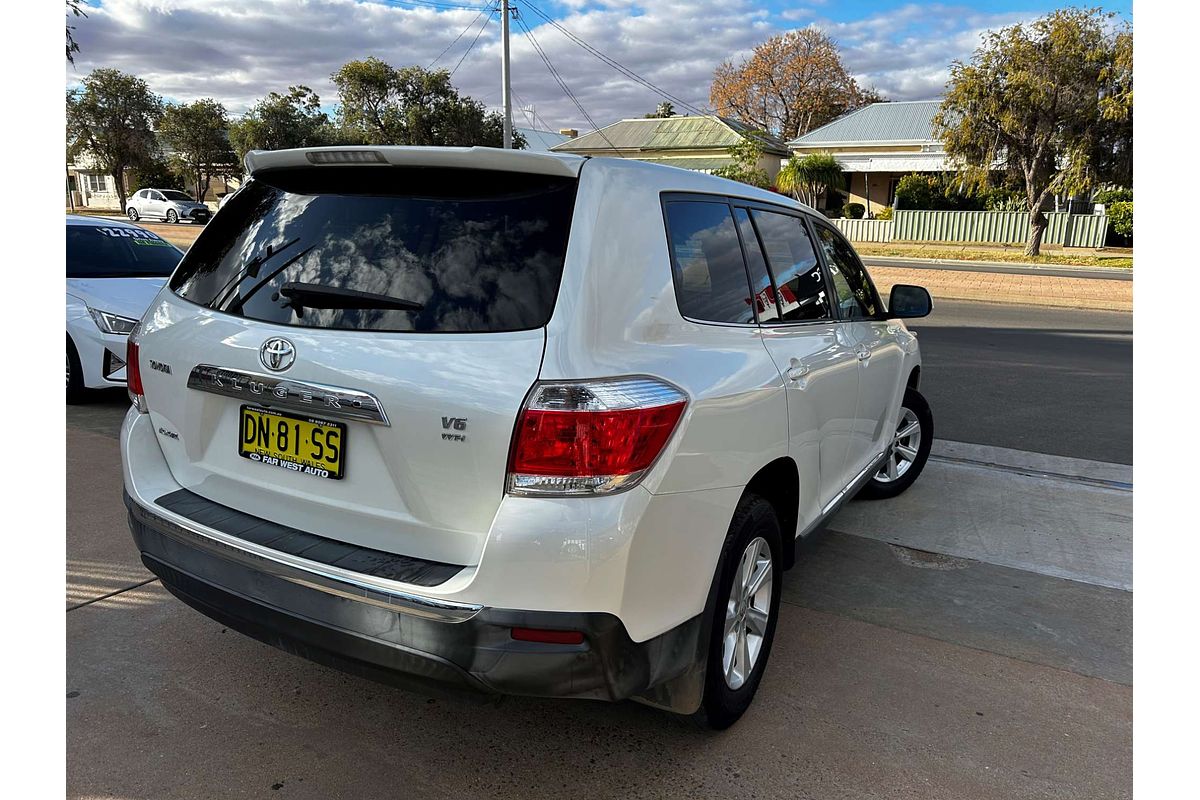 2011 Toyota Kluger KX-R GSU40R