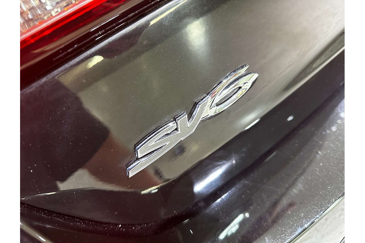 2016 Holden Commodore SV6 Black VF Series II