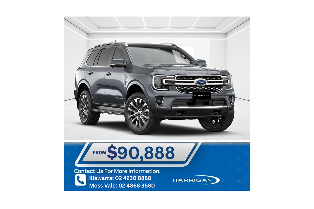 2025 Ford Everest Platinum 3.0L