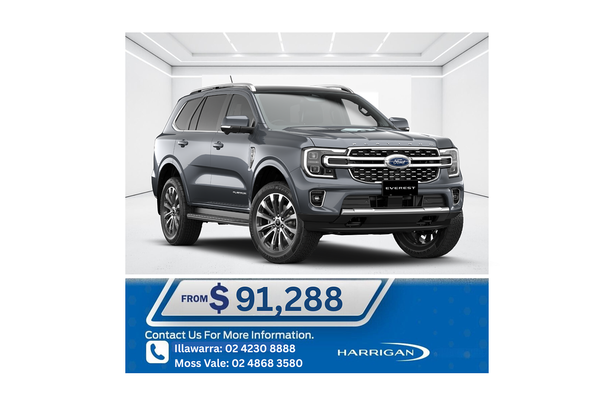 2025 Ford Everest Platinum 3.0L