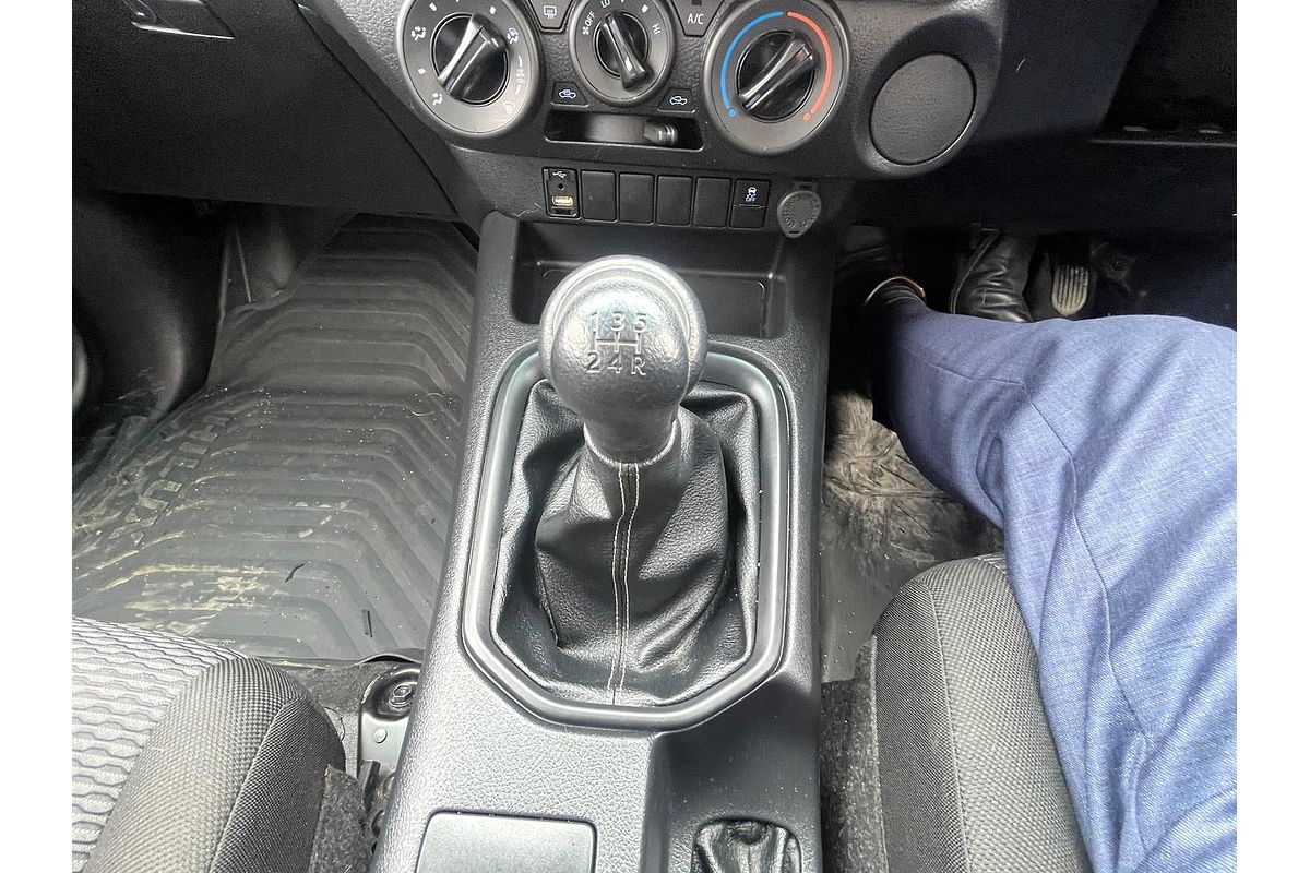 2022 Toyota Hilux Workmate TGN121R Rear Wheel Drive