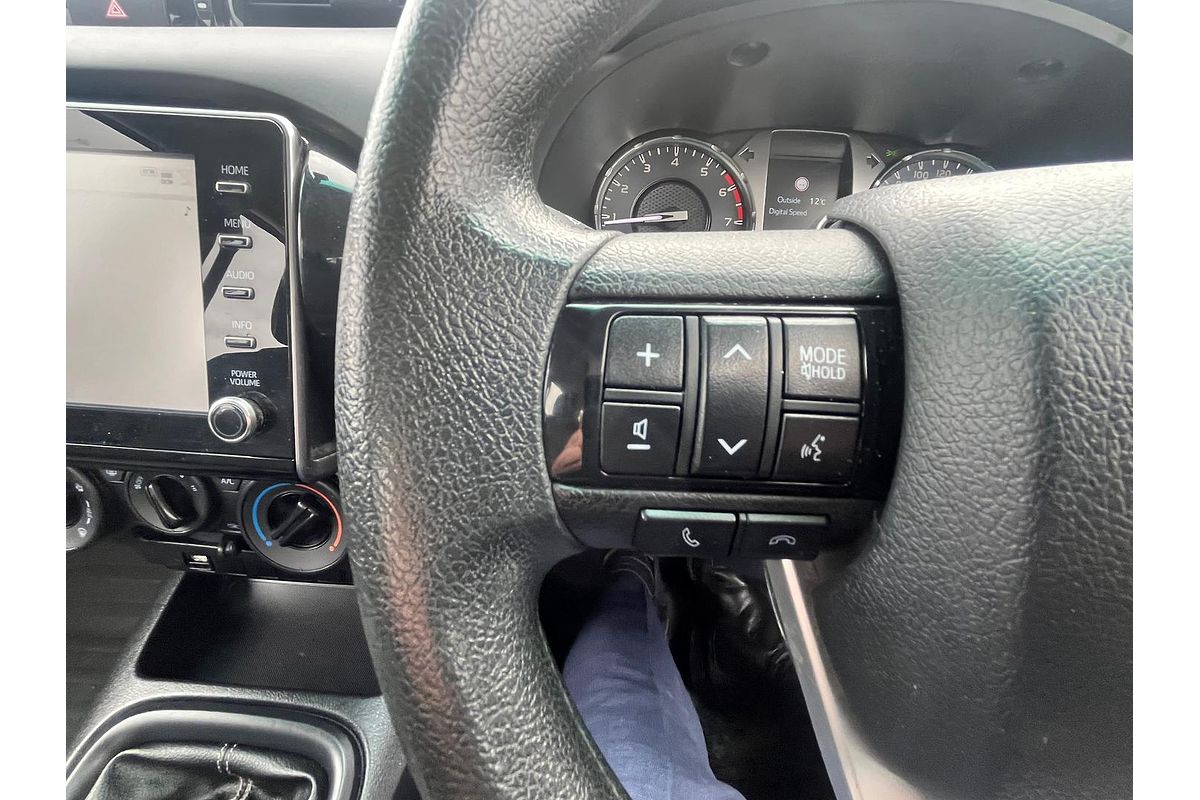 2022 Toyota Hilux Workmate TGN121R Rear Wheel Drive