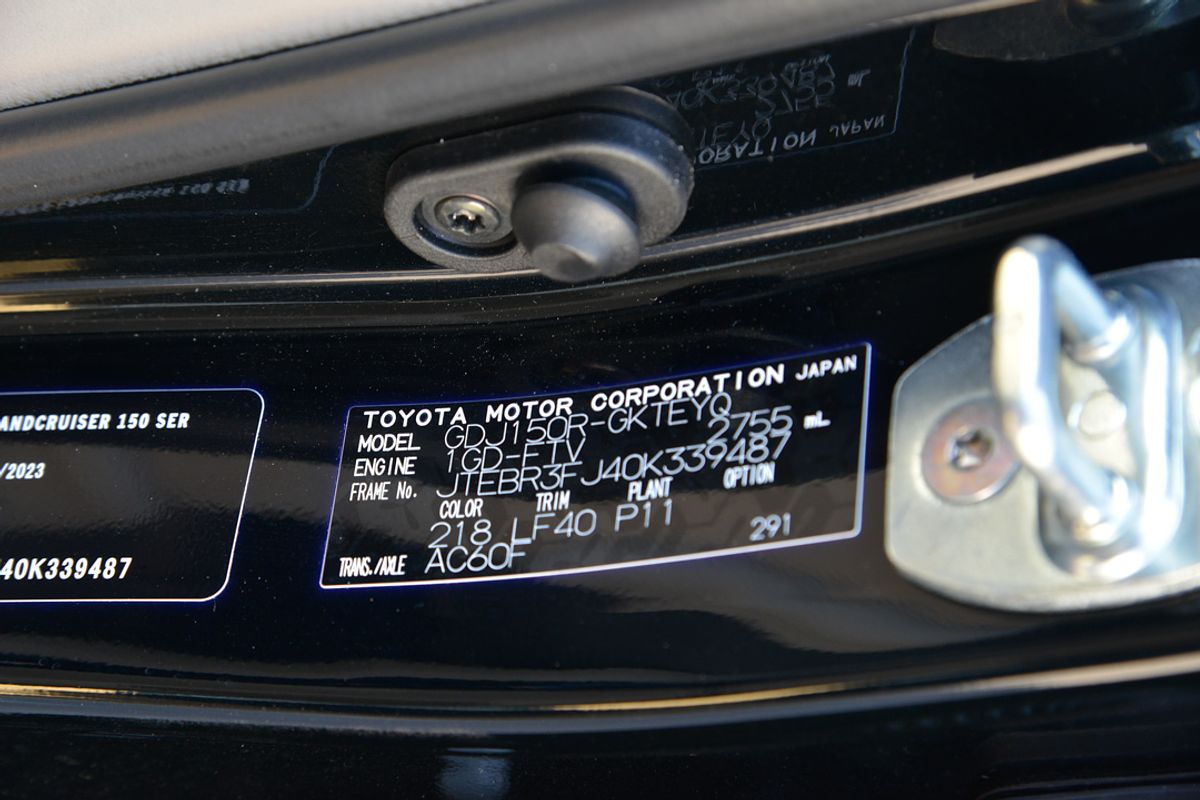 2023 Toyota Landcruiser Prado VX GDJ150R