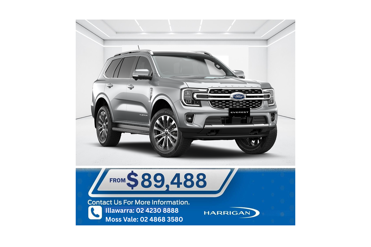 2025 Ford Everest Platinum 3.0L