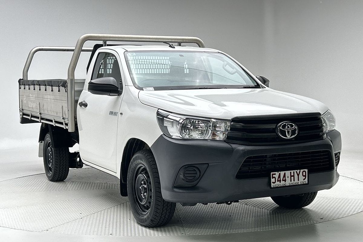 2018 Toyota Hilux Workmate TGN121R Rear Wheel Drive