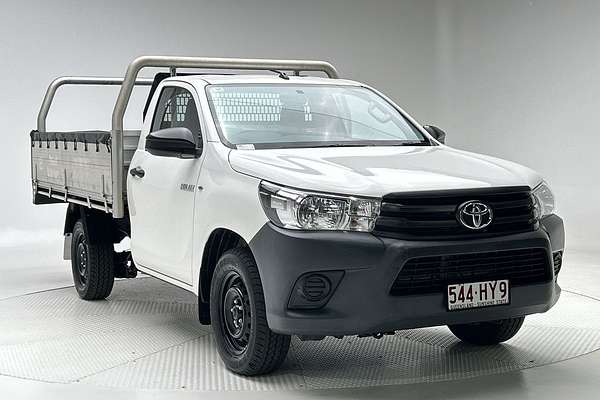 2018 Toyota Hilux Workmate TGN121R Rear Wheel Drive