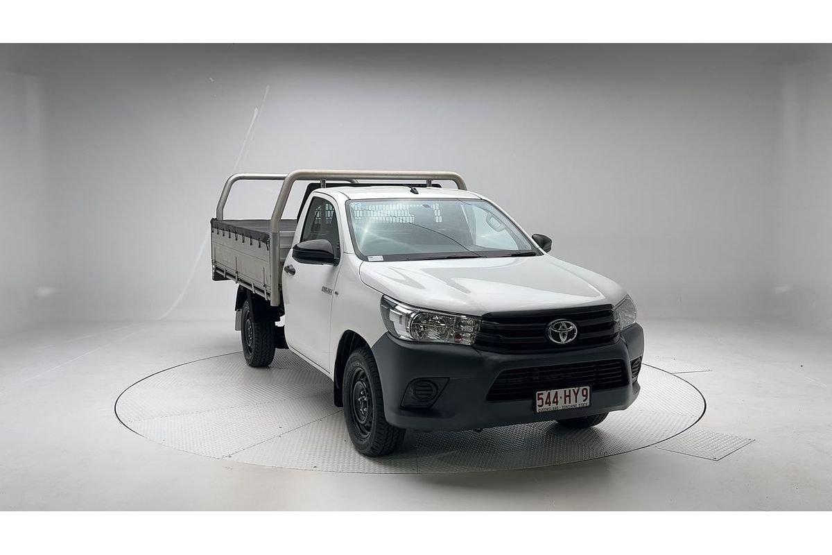 2018 Toyota Hilux Workmate TGN121R Rear Wheel Drive