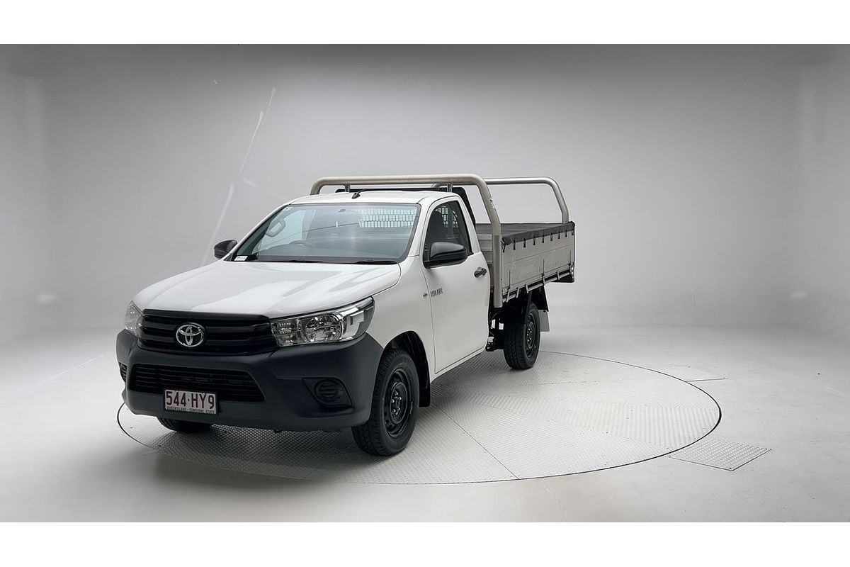 2018 Toyota Hilux Workmate TGN121R Rear Wheel Drive