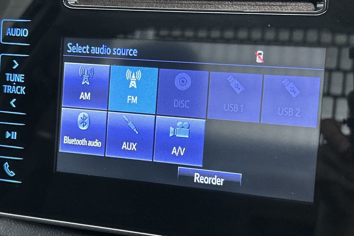 2018 Toyota Hilux Workmate TGN121R Rear Wheel Drive