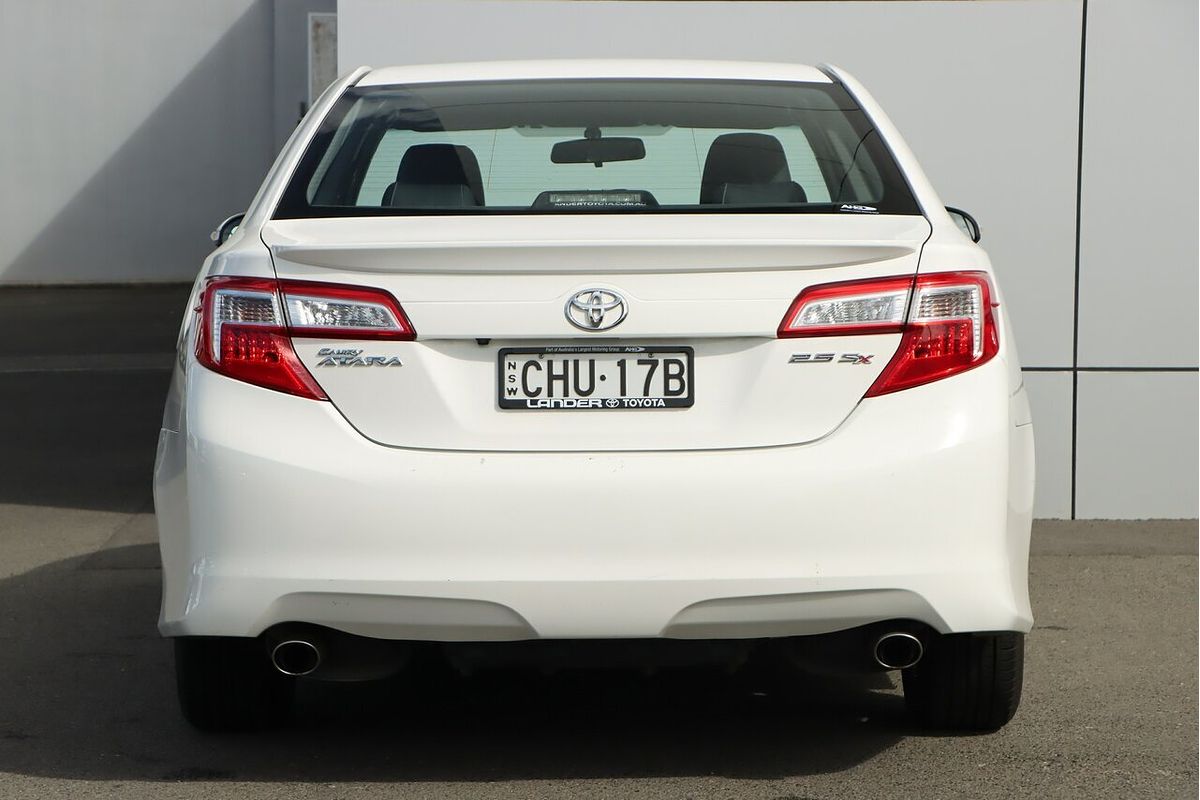 2012 Toyota Camry Atara SX ASV50R