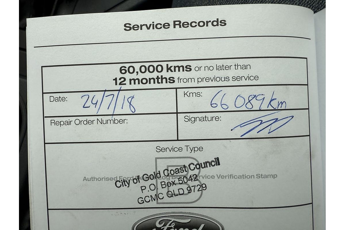 2015 Ford Ranger XL Hi-Rider PX Rear Wheel Drive 2.2L