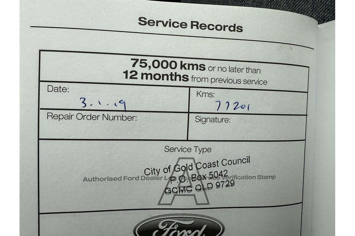 2015 Ford Ranger XL Hi-Rider PX Rear Wheel Drive 2.2L