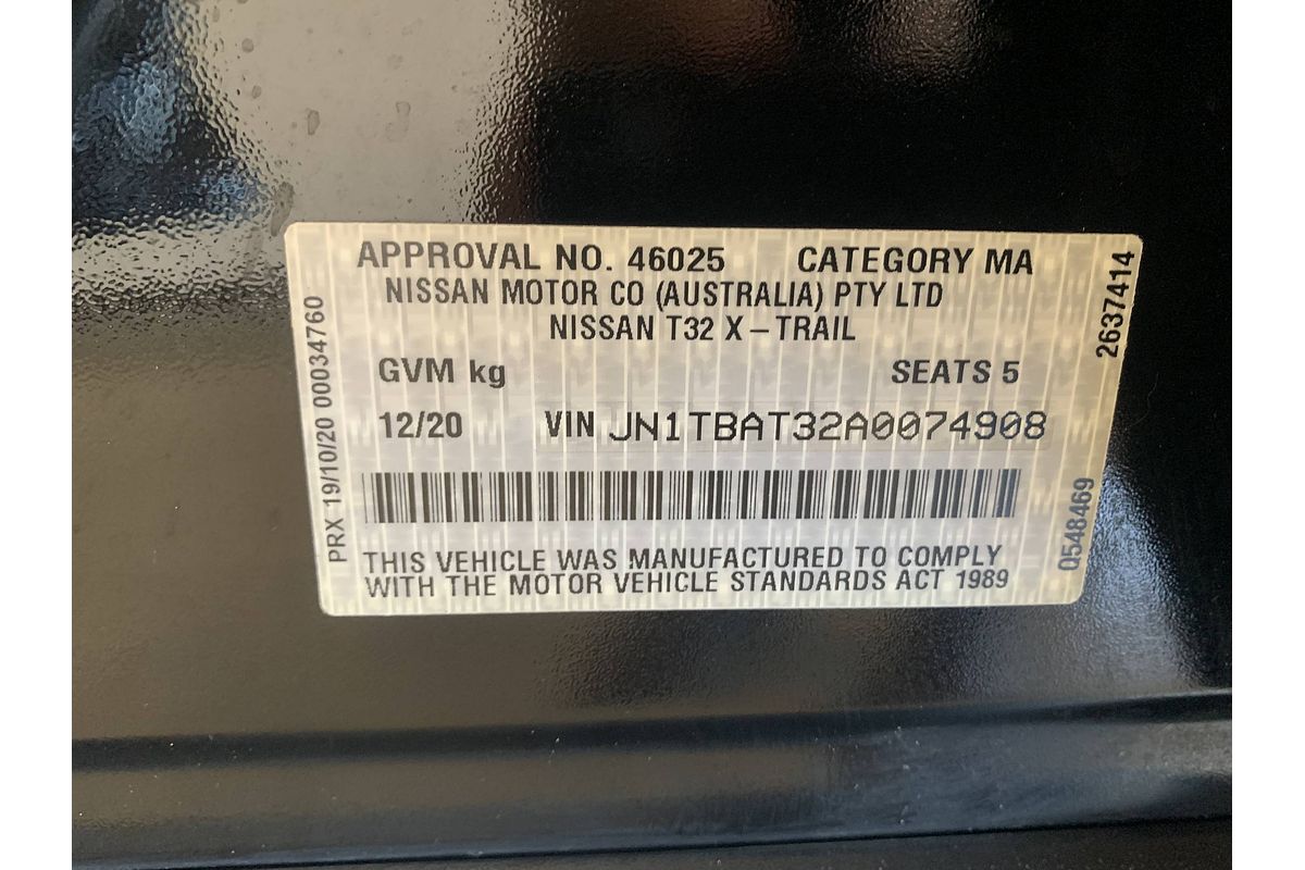 2020 Nissan X-TRAIL ST T32 Series III