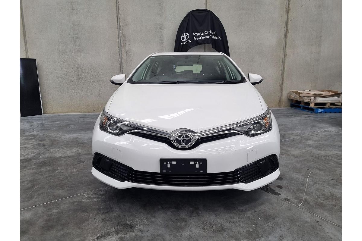 2017 Toyota Corolla Ascent ZRE182R