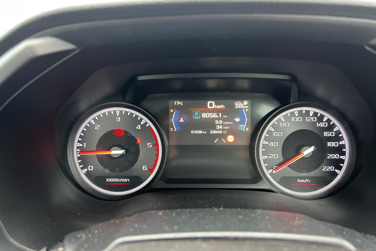 2020 Isuzu D-MAX SX LOW-RIDE (4x2) TF MY19 REAR WHEEL DRIVE