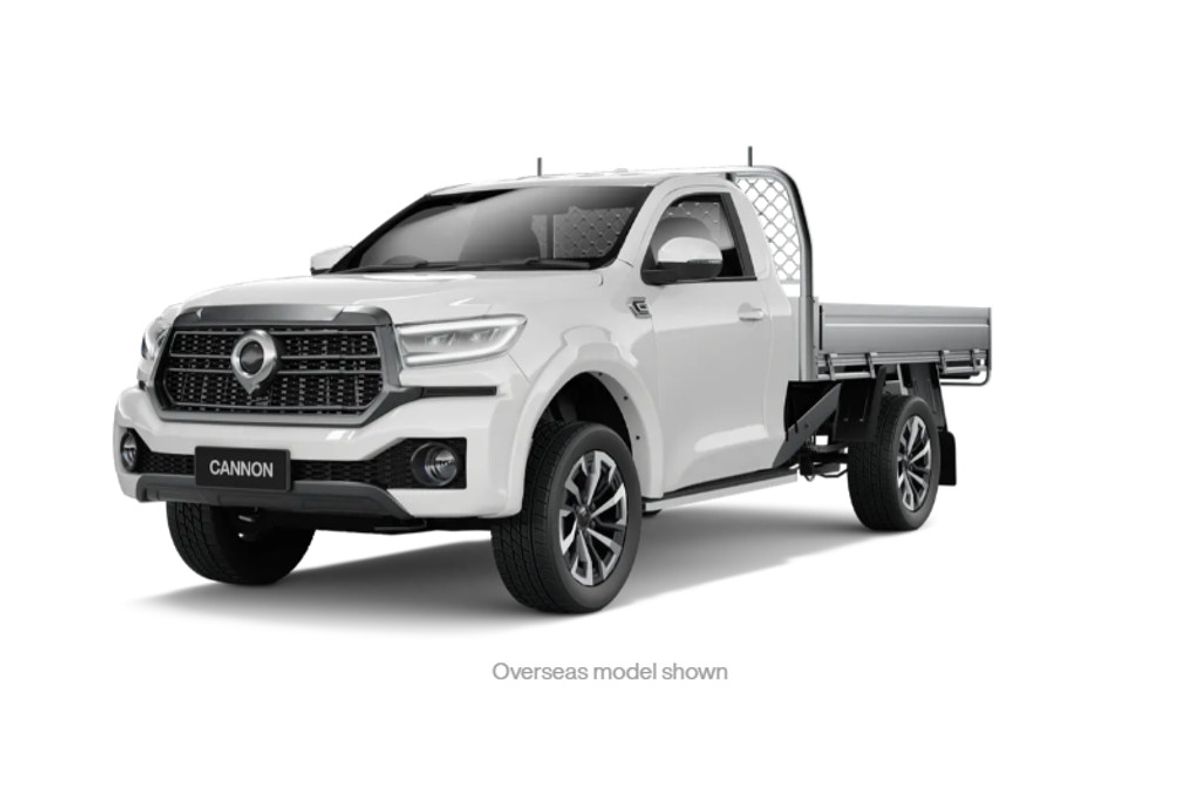 2025 GWM Ute Cannon Premium CC NPW 4X4