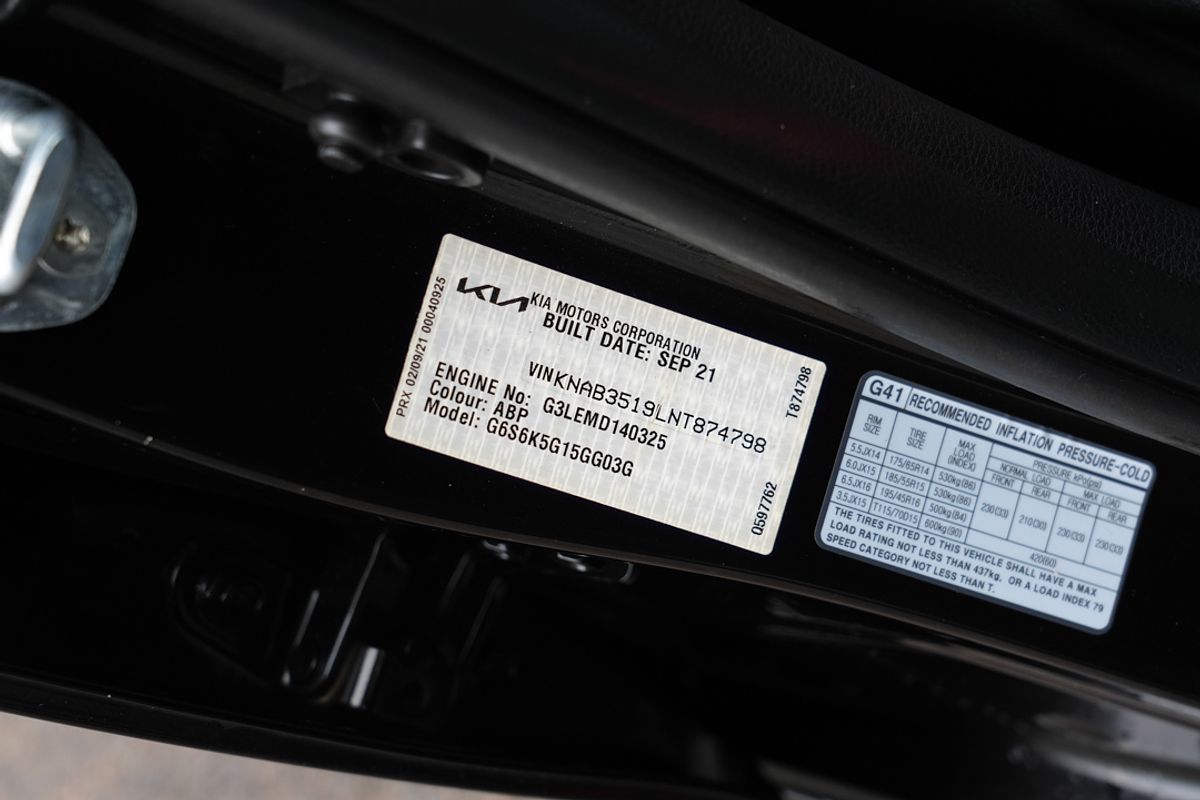 2021 Kia Picanto GT JA