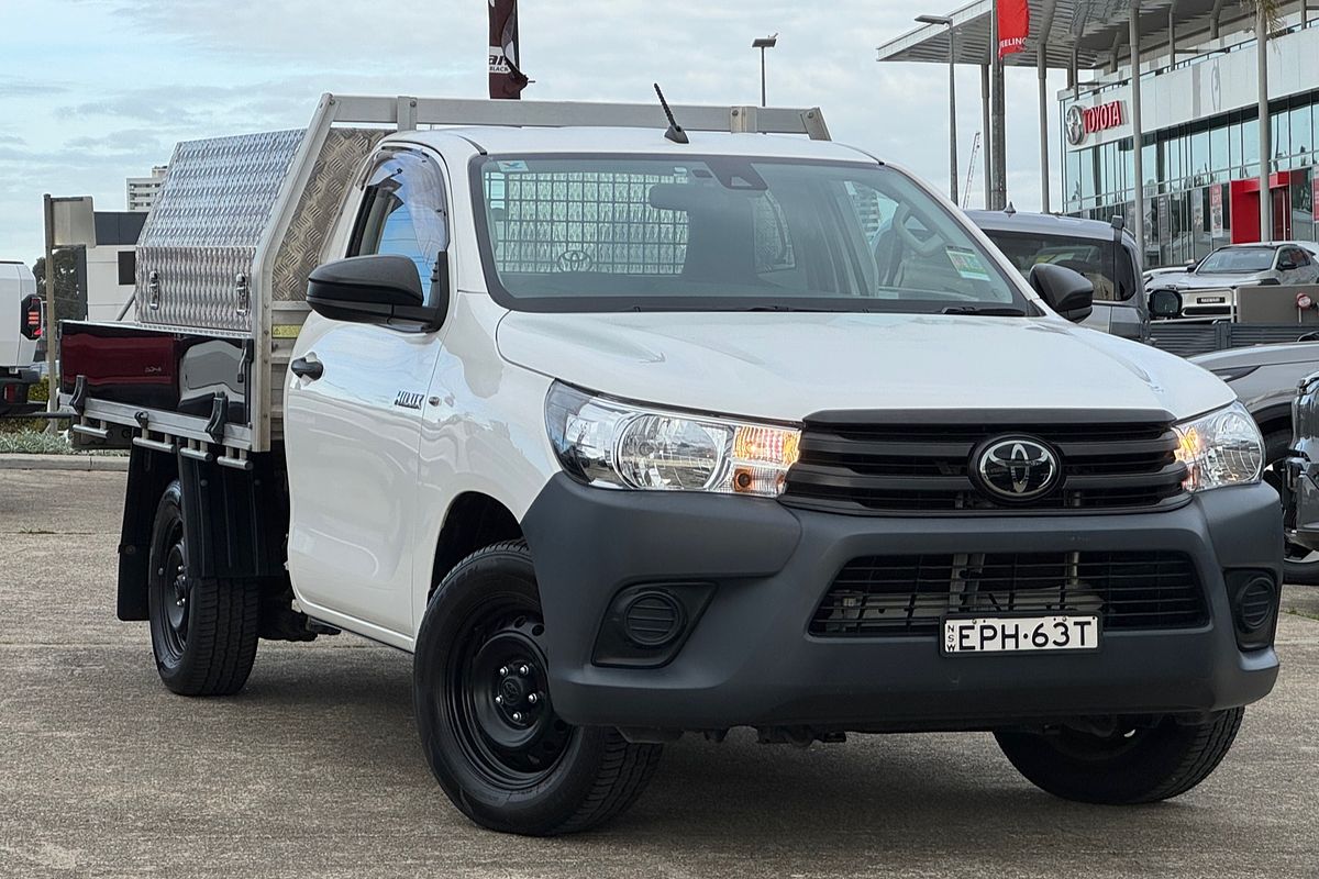 2021 Toyota Hilux Workmate TGN121R Rear Wheel Drive
