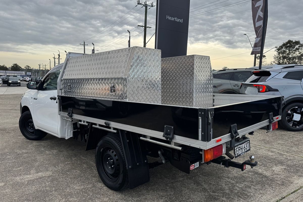 2021 Toyota Hilux Workmate TGN121R Rear Wheel Drive