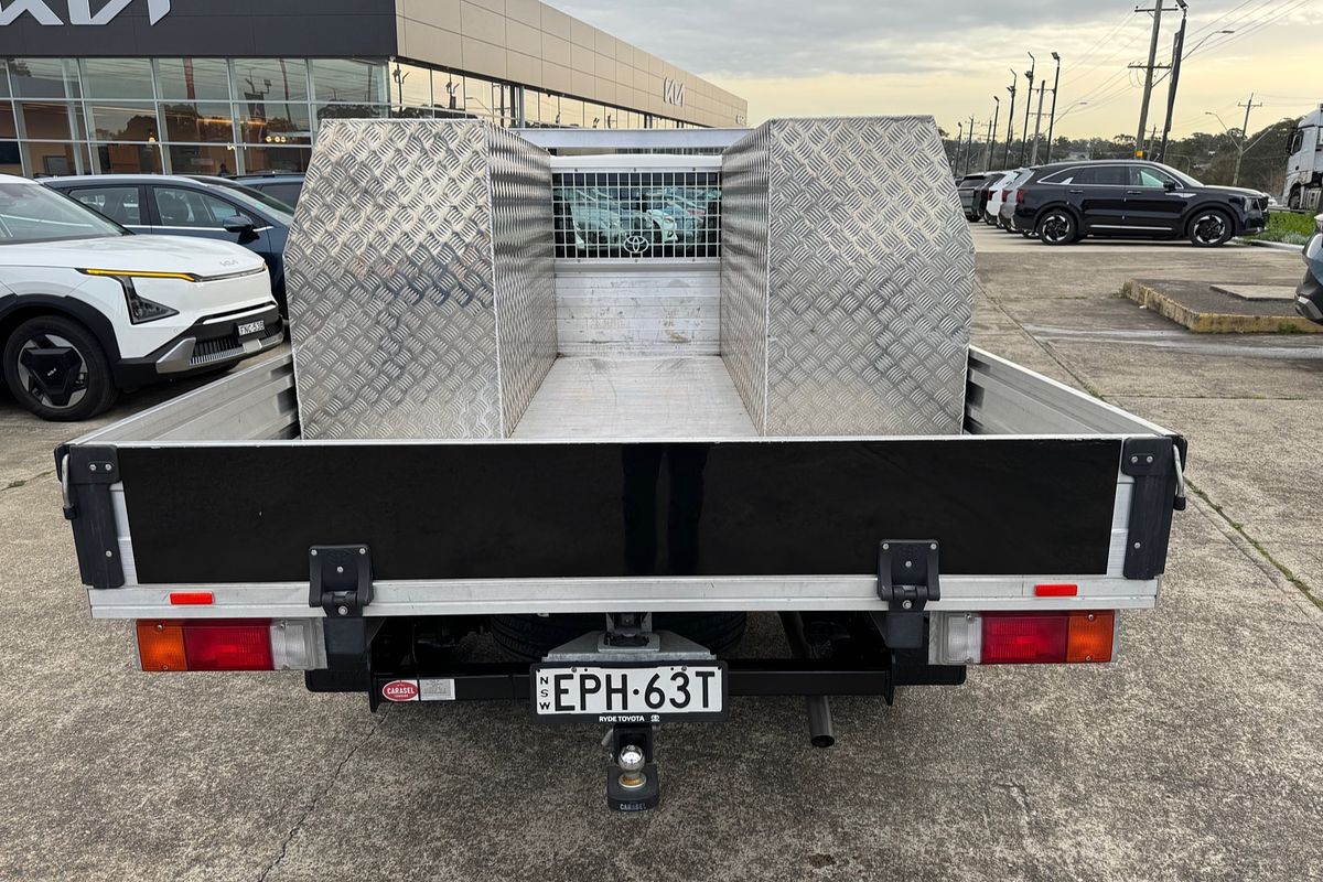 2021 Toyota Hilux Workmate TGN121R Rear Wheel Drive
