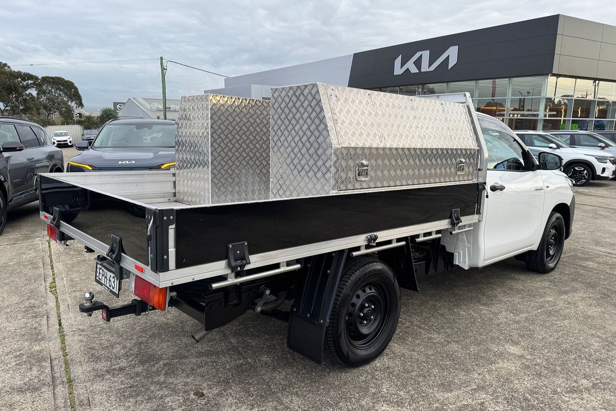 2021 Toyota Hilux Workmate TGN121R Rear Wheel Drive