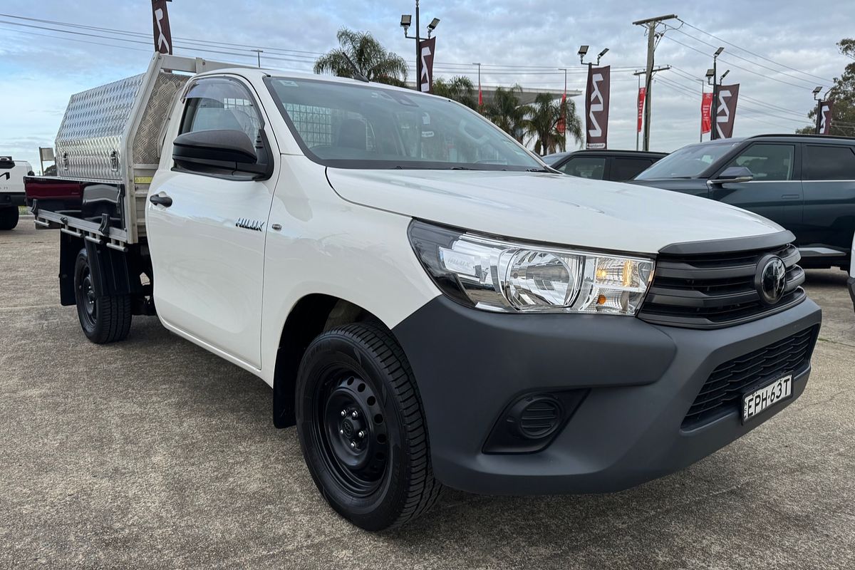 2021 Toyota Hilux Workmate TGN121R Rear Wheel Drive