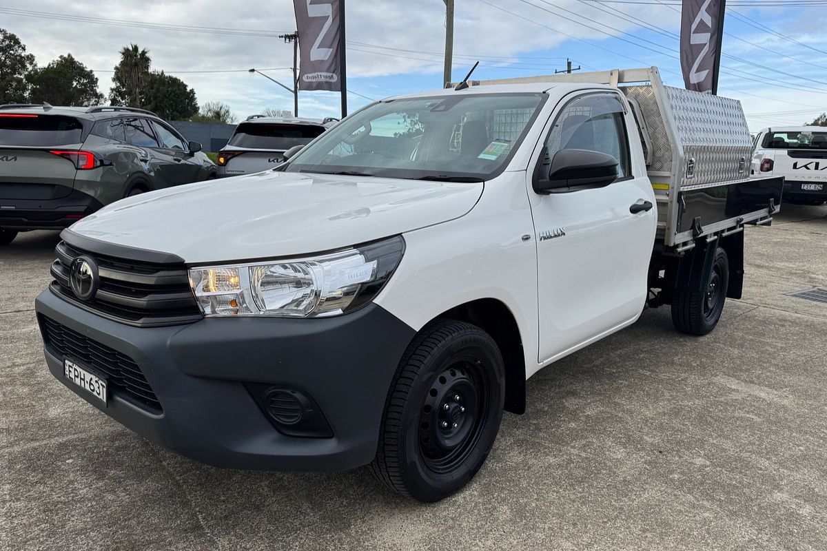 2021 Toyota Hilux Workmate TGN121R Rear Wheel Drive