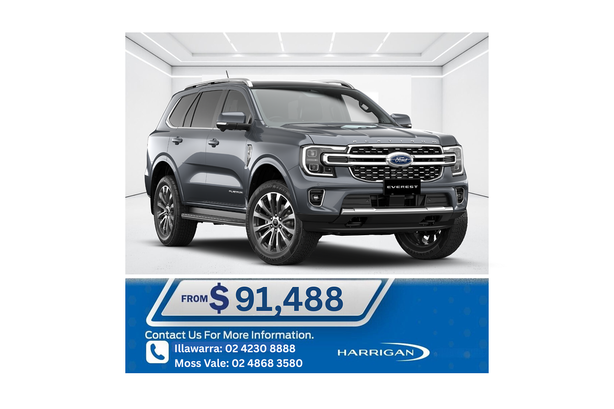 2025 Ford Everest Platinum 3.0L