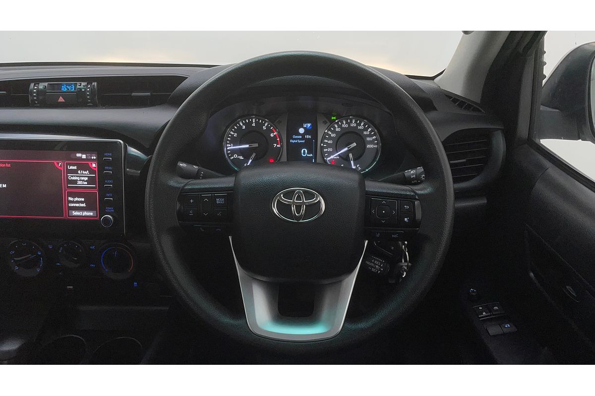 2022 Toyota Hilux Workmate TGN121R Rear Wheel Drive