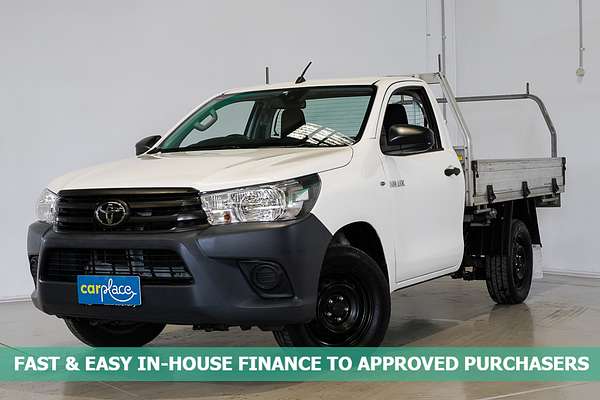 2020 Toyota Hilux Workmate TGN121R Rear Wheel Drive