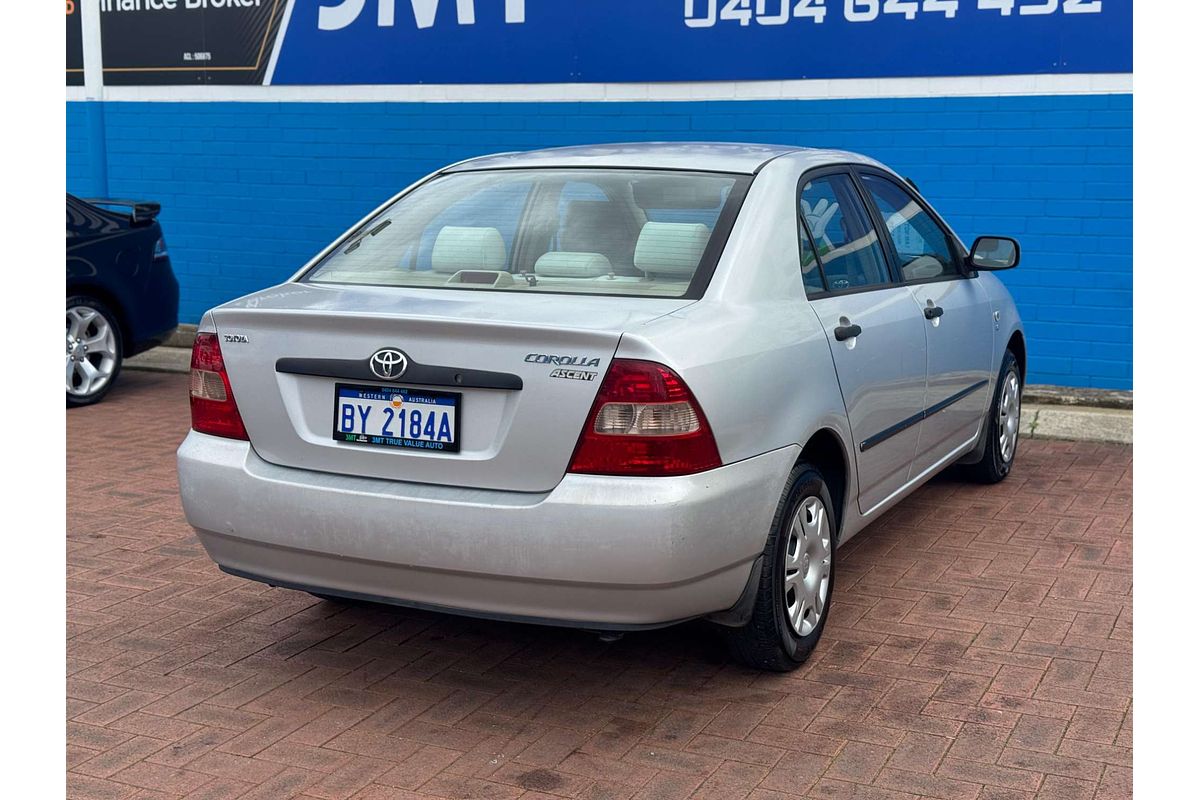 2002 Toyota Corolla Ascent ZZE122R