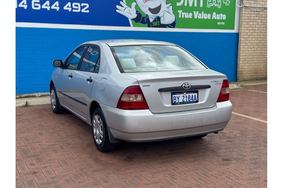 2002 Toyota Corolla Ascent ZZE122R