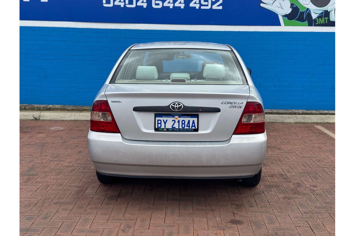 2002 Toyota Corolla Ascent ZZE122R