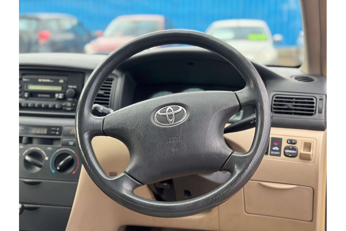 2002 Toyota Corolla Ascent ZZE122R