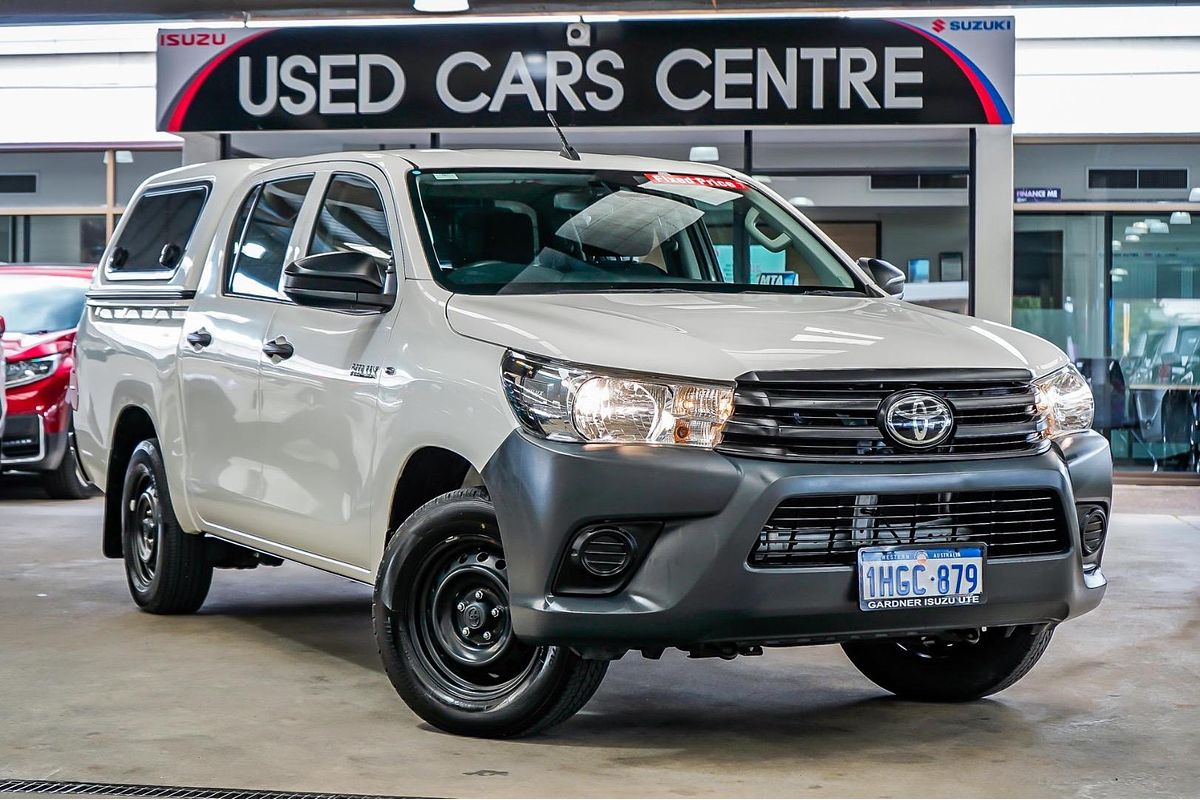 2021 Toyota Hilux Workmate TGN121R Rear Wheel Drive