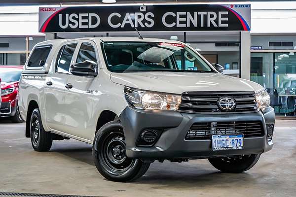 2021 Toyota Hilux Workmate TGN121R Rear Wheel Drive
