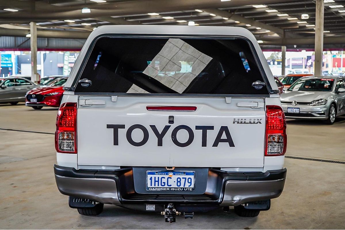 2021 Toyota Hilux Workmate TGN121R Rear Wheel Drive