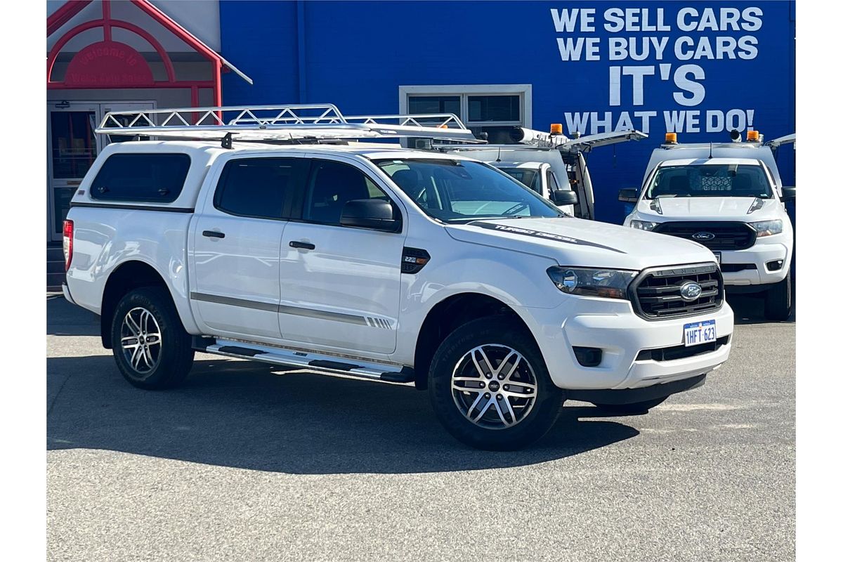 2021 Ford Ranger XL Hi-Rider PX MkIII Rear Wheel Drive 2.2L