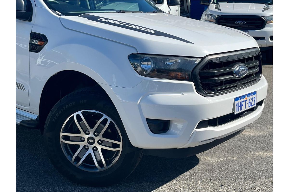 2021 Ford Ranger XL Hi-Rider PX MkIII Rear Wheel Drive 2.2L