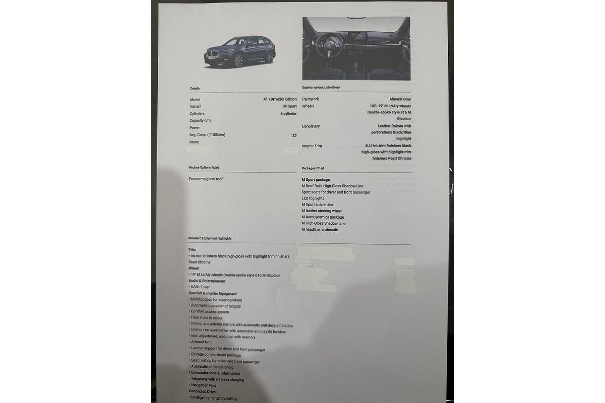2022 BMW X1 sDrive20i F48 LCI