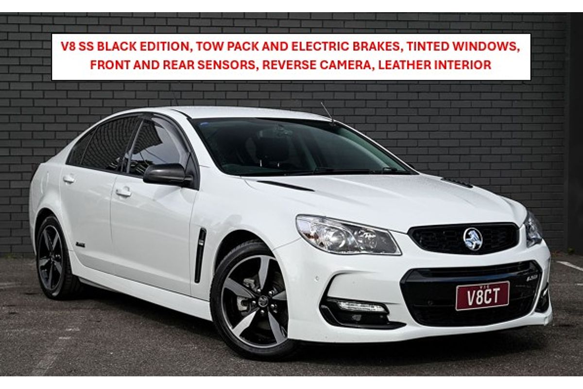 2016 Holden Commodore SS Black VF Series II