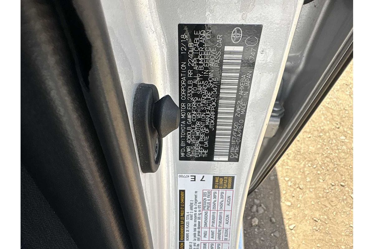 2019 Toyota Prius Plus