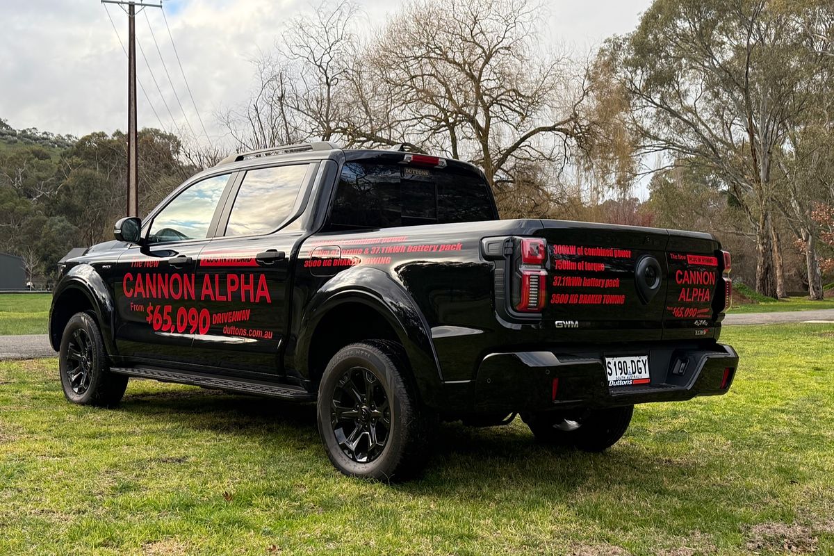 2025 GWM Cannon Alpha Ultra PHEV P05 4X4