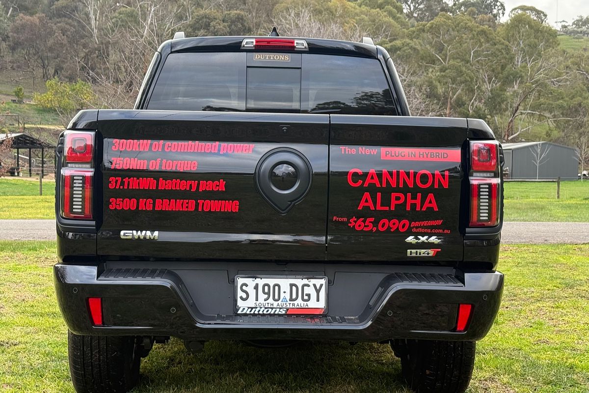 2025 GWM Cannon Alpha Ultra PHEV P05 4X4