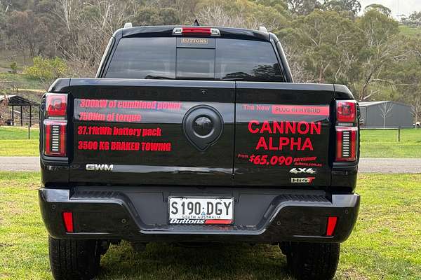 2025 GWM Cannon Alpha Ultra PHEV P05 4X4
