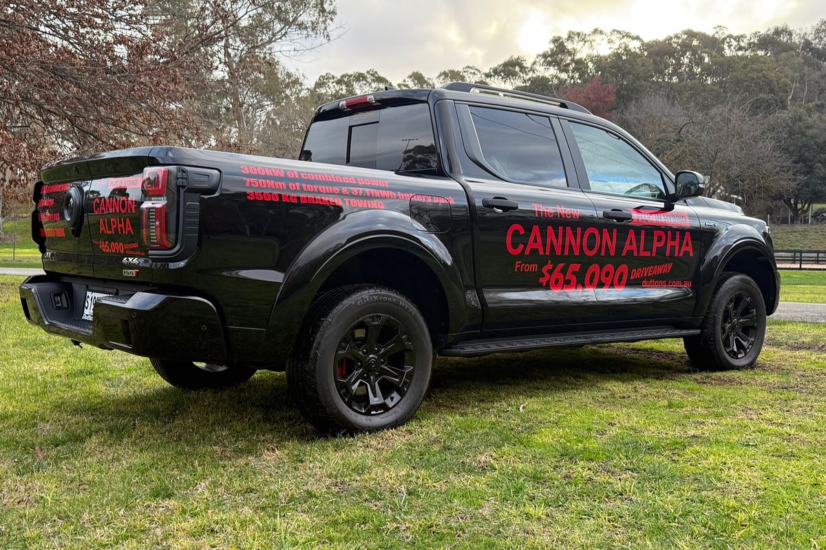 2025 GWM Cannon Alpha Ultra PHEV P05 4X4